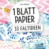 Waschbär 1 Blatt Papier - 33 Faltideen