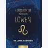 Hot Waschbär Achtsamkeit für den Löwen: 50 Astro-Kärtchen.