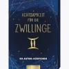 Hot Waschbär Achtsamkeit für die Zwillinge: 50 Astro-Kärtchen.