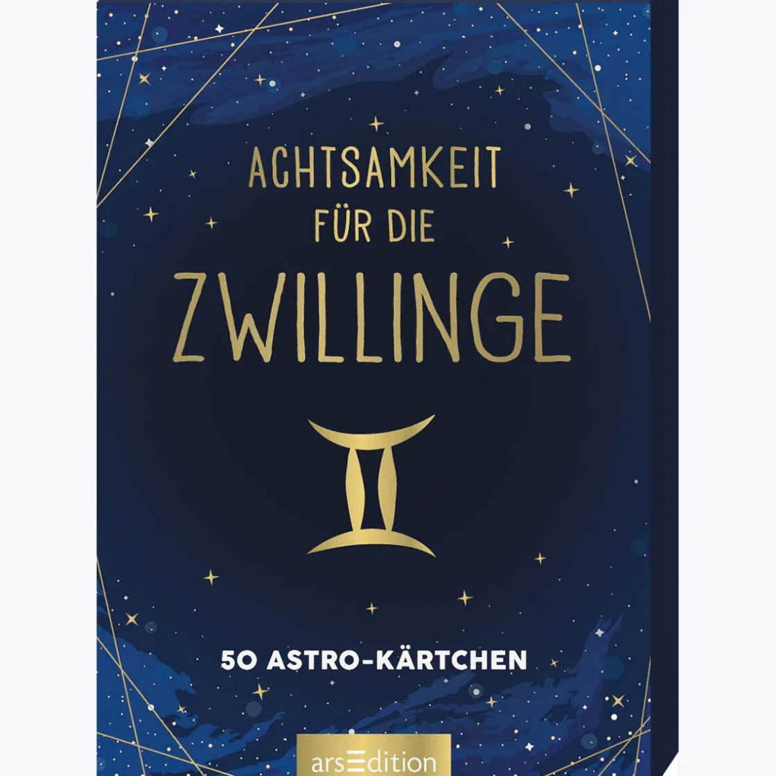 Hot Waschbär Achtsamkeit für die Zwillinge: 50 Astro-Kärtchen.