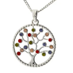 Hot Waschbär Anhänger „Baum des Lebens“ mit Kette