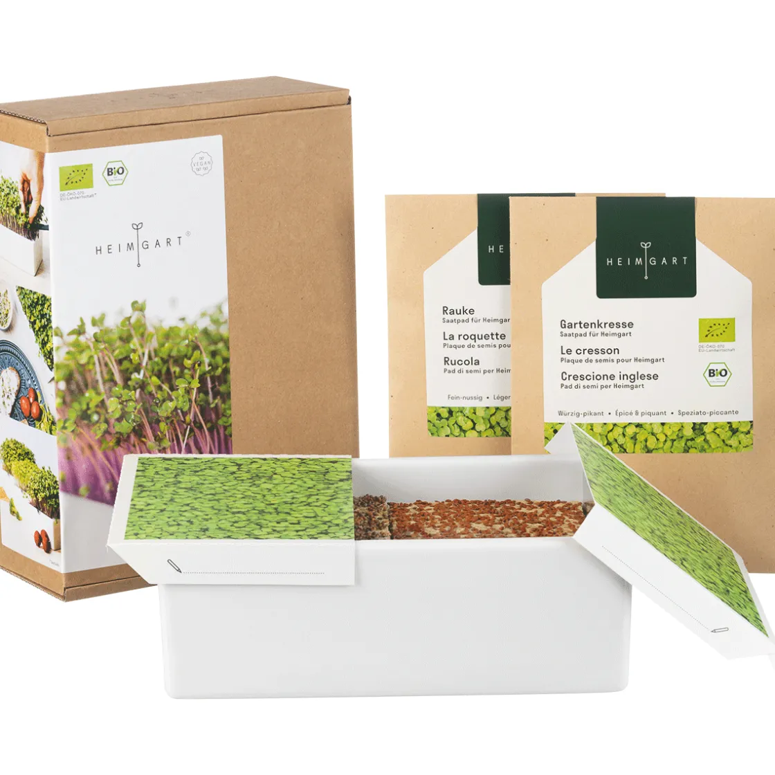 Clearance Waschbär Anzuchtset für frische Keime.