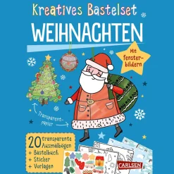 Clearance Waschbär Bastelset für Kinder: Kreatives Bastelset: Weihnachten. Mit Fensterbildern.