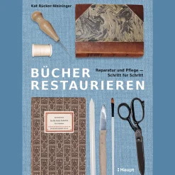 Outlet Waschbär Bücher restaurieren: Reparatur und Pflege - Schritt für Schritt.