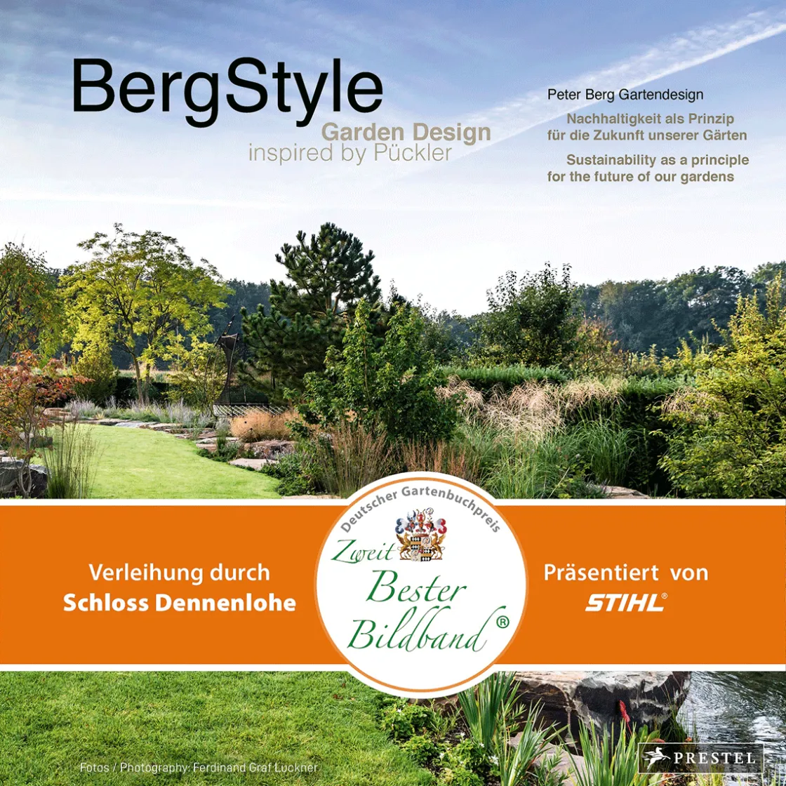 Best Waschbär BergStyle. Garden Design inspired by Pückler: Peter Berg Gartendesign. Nachhaltigkeit als Prinzip für die Zukunft unserer Gärten - Ausgezeichnet mit dem deutschen Gartenbuchpreise 2025.