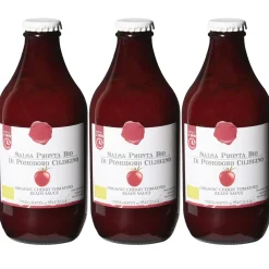 Online Waschbär Bio-Kirschtomatensauce, 3er-Set.