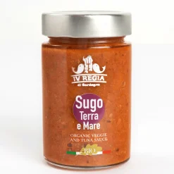 Waschbär Bio-Tomatensauce, Thunfisch & Gemüse.