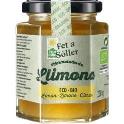 Waschbär Bio-Zitronenmarmelade.