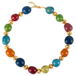 Online Waschbär Collier »Strahlende Farbigkeit«.