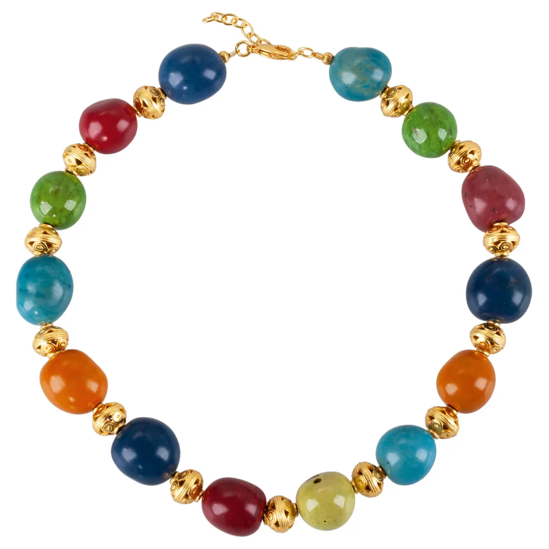 Online Waschbär Collier »Strahlende Farbigkeit«.