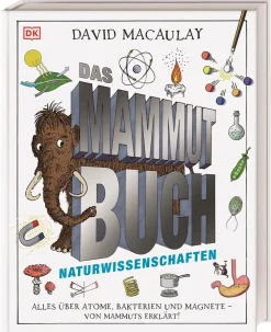Sale Waschbär Das Mammut-Buch. Naturwissenschaften. Alles über Atome, Bakterien und Magnete - von Mammuts erklärt.