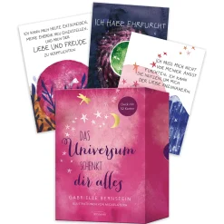 New Waschbär Das Universum schenkt dir alles Kartenset: Deck mit 52 Karten.