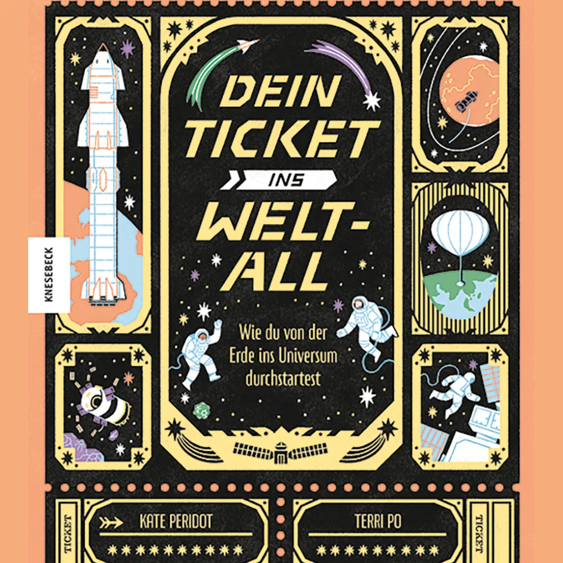 Waschbär Dein Ticket ins Weltall: Wie du von der Erde ins Universum durchstartest.