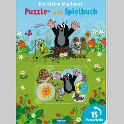 Best Waschbär Der kleine Maulwurf Puzzle- und Spielbuch Pappenbuch.