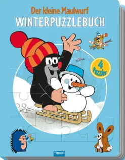Sale Waschbär Der kleine Maulwurf. Winter Puzzlebuch.