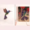 Clearance Waschbär 3D-Holzpostkarte »Kolibri«.