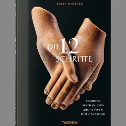 Waschbär Die 12 Schritte. Symbole in der Genesung.