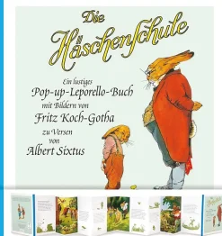 Best Waschbär Die Häschenschule: Ein lustiges Pop-up-Leporello-Buch.