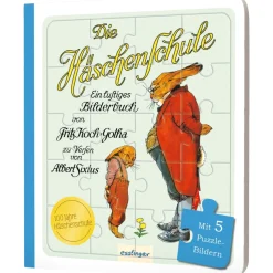 Waschbär Die Häschenschule. Ein lustiges Puzzlebuch.
