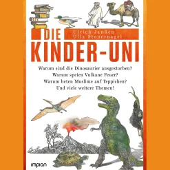 Waschbär Die Kinder-Uni. Warum sind die Dinosaurier ausgestorben? Warum speien Vulkane Feuer? Warum beten Muslime auf Teppichen? Und viele weitere Themen!