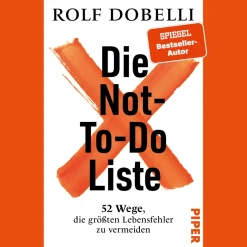 Clearance Waschbär Die Not-To-Do-Liste. 52 Wege, die größten Lebensfehler zu vermeiden.