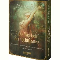 Clearance Waschbär Die Weisheit der Lichtfrauen: 49 Potenzialkarten für deine Licht- und Schattenseiten mit Anleitungsbuch | Inspirierende Orakelkarten.