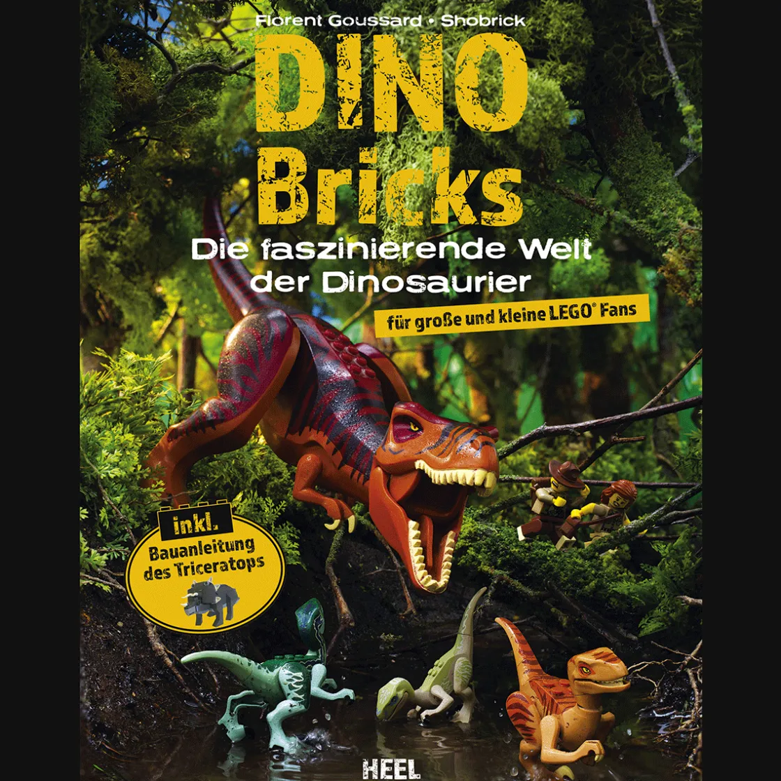 Waschbär Dino Bricks. Die faszinierende Welt der Dinosaurier für große und kleine LEGO-Fans.