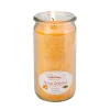 Discount Waschbär Duftkerze »Orange-Zirbe«.