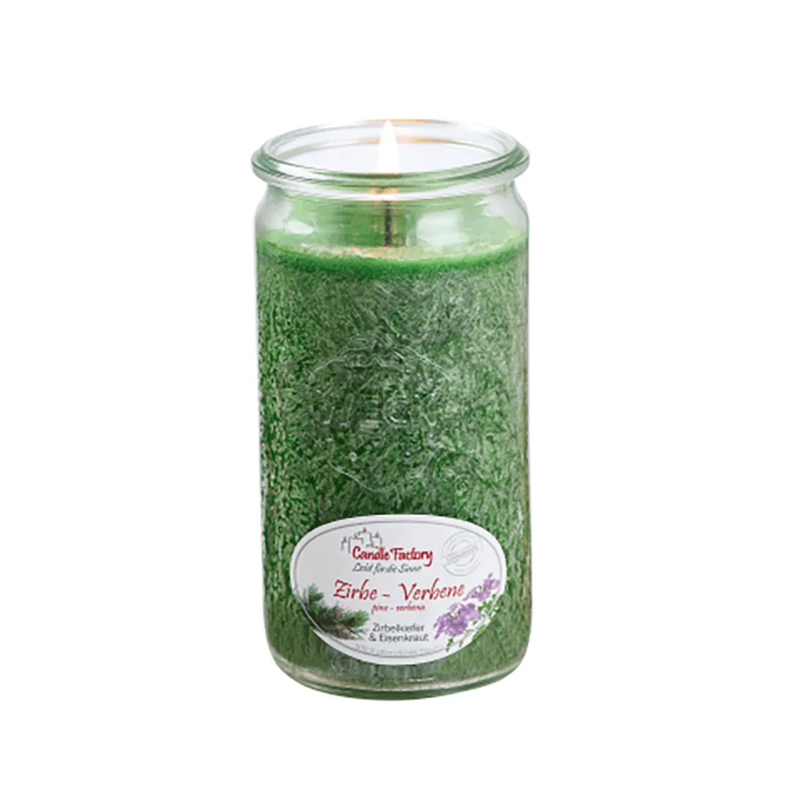Online Waschbär Duftkerze »Zirbe-Verbene».