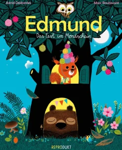 Clearance Waschbär Edmund. Das Fest im Mondschein.