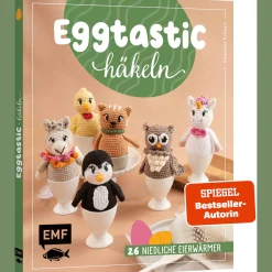 Waschbär Eggtastic häkeln – Niedliche Eierwärmer: Nicht nur für Ostern! Einfach und schnell gehäkelt | Osterhase, Schneemann, Einhorn, Schaf und viele mehr.
