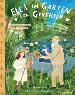 Sale Waschbär Ella im Garten von Giverny. Ein Bilderbuch über Claude Monet.