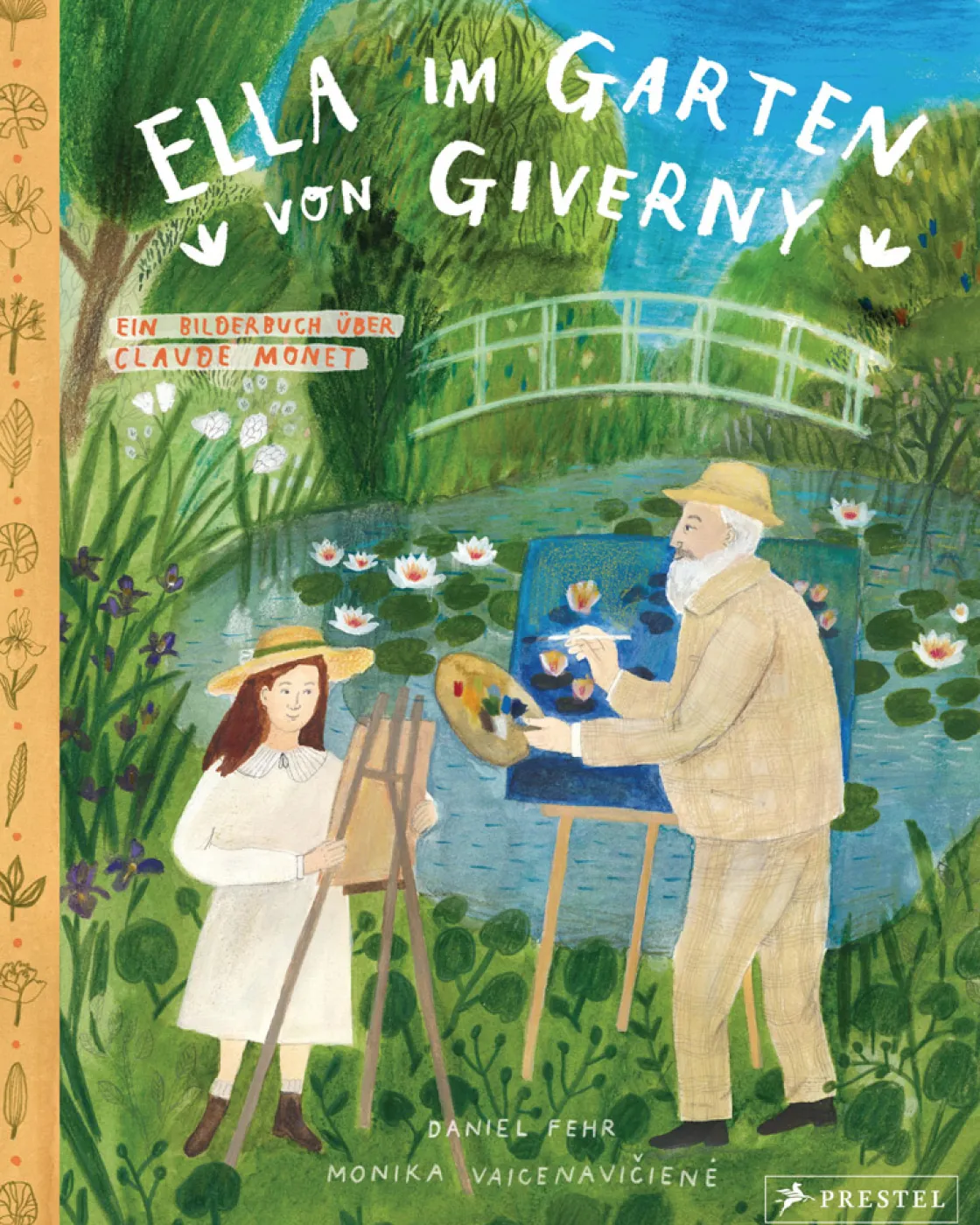 Sale Waschbär Ella im Garten von Giverny. Ein Bilderbuch über Claude Monet.