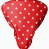 Hot Waschbär Fahrrad-Sattelschoner Polka Dots.