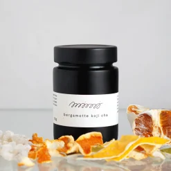 New Waschbär Fermentierter Reistee Koji Cha Bergamotte.