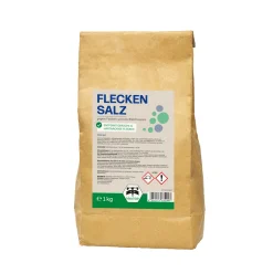 Waschbär Fleckensalz in der Tüte.