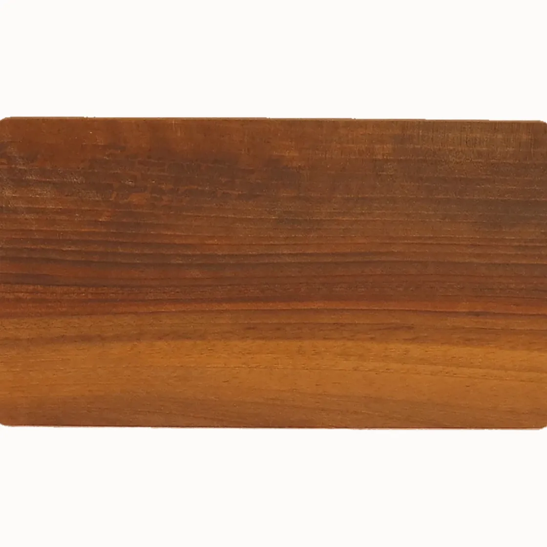 New Waschbär Frühstücksbrett Walnussholz.