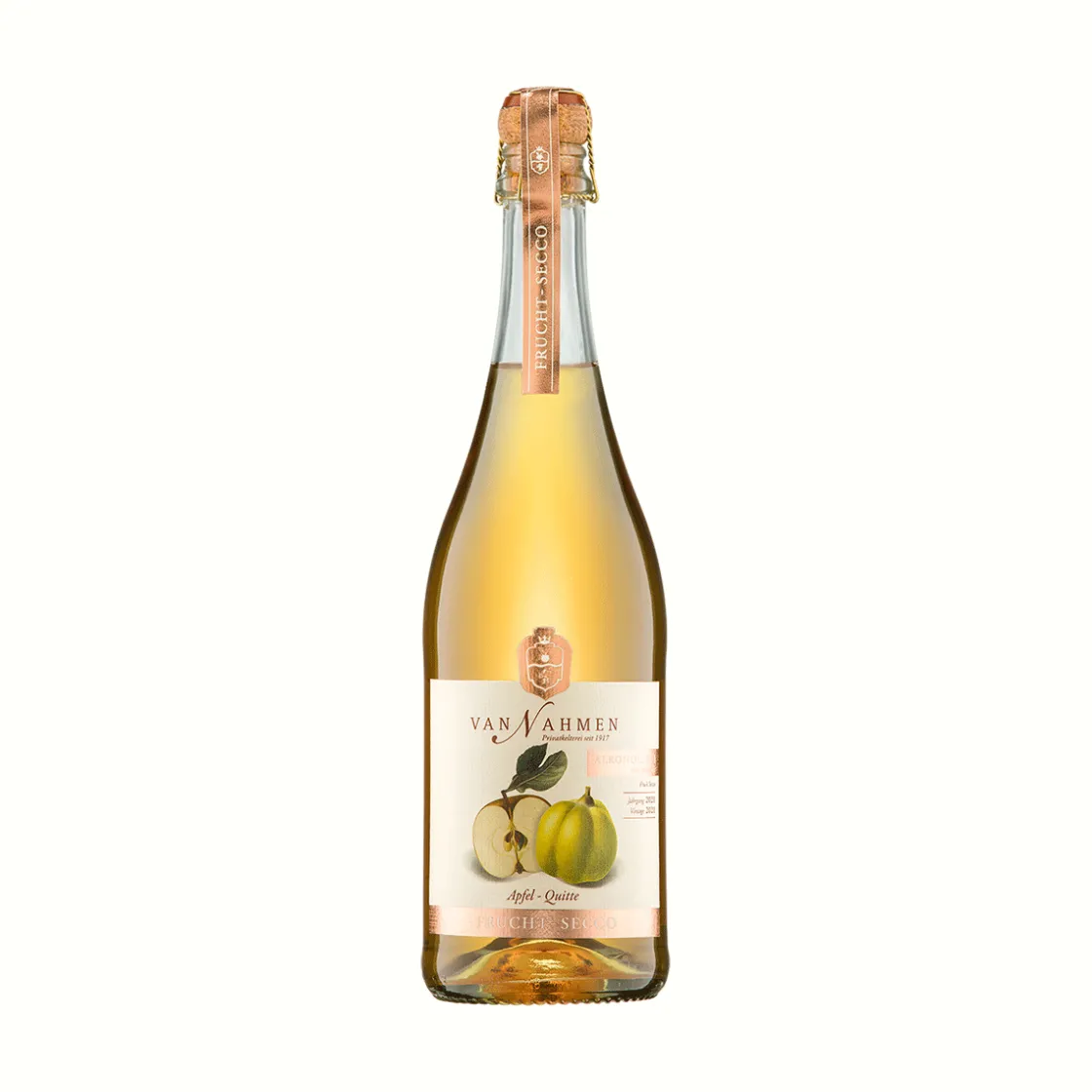 Discount Waschbär Frucht-Secco Apfel-Quitte.