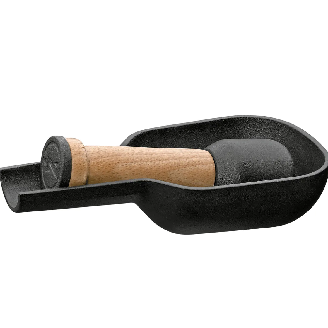 Discount Waschbär Gewürzmörser aus Gusseisen.