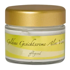 Outlet Waschbär Goldene Gesichtscreme mit Aloe Vera.