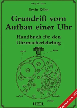 Sale Waschbär Grundriß vom Aufbau einer Uhr - Handbuch für den Uhrmacher-Lehrling