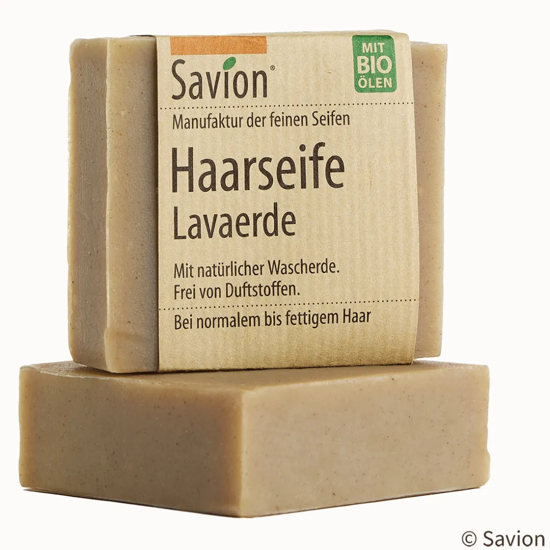 Outlet Waschbär Haarseife Lavaerde.
