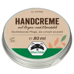 Online Waschbär Handcreme, vegan.