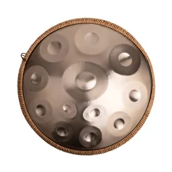 Outlet Waschbär Handpan 12 Töne, Kupfergold