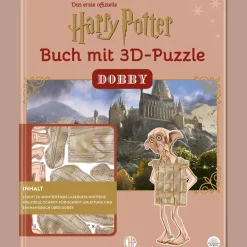 Sale Waschbär Harry Potter. Dobby. Buch mit 3D-Puzzle.