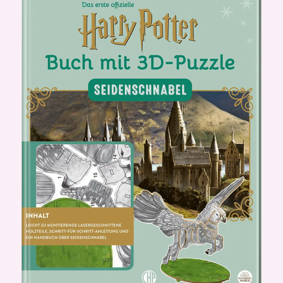 Sale Waschbär Harry Potter. Seidenschnabel. Buch mit 3D-Puzzle.