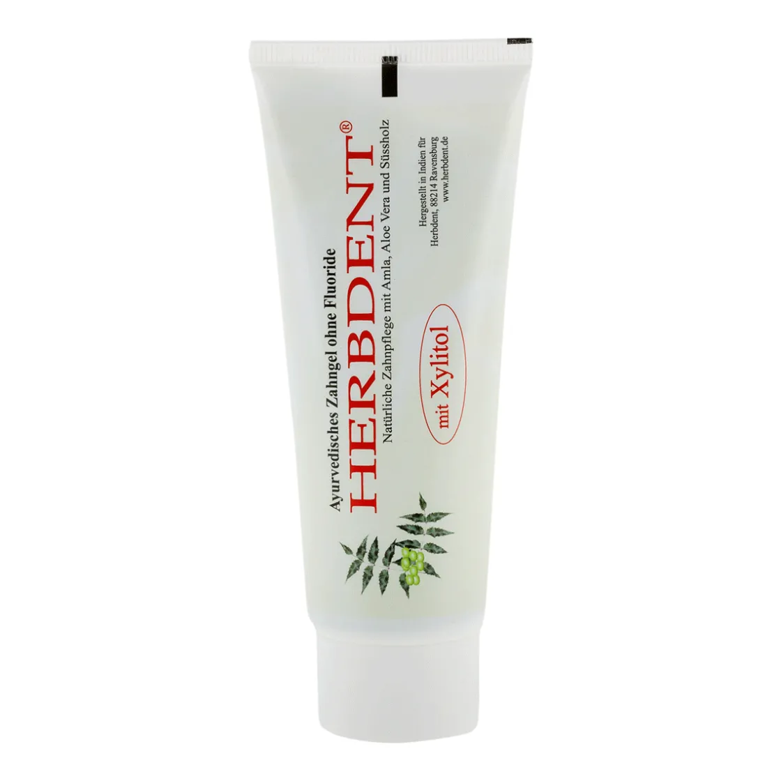 New Waschbär Herbdent Ayurvedisches Zahngel mit Xylitol.