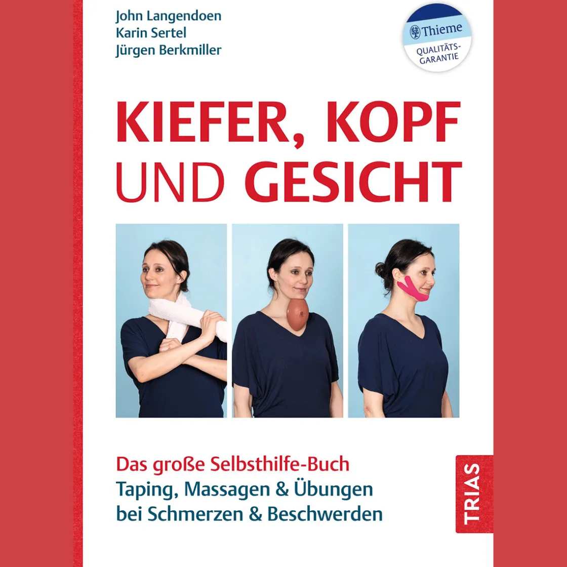 Waschbär Kiefer, Kopf und Gesicht: Das große Selbsthilfe-Buch. Taping, Massagen & Übungen bei Schmerzen & Beschwerden.