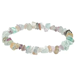 New Waschbär Kraftarmband Fluorit