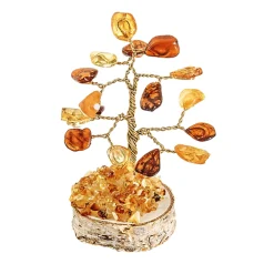 Hot Waschbär Lebensbaum mit Bernstein